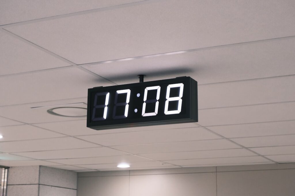 Photo Digital clock