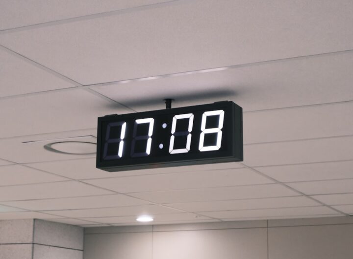 Photo Digital clock