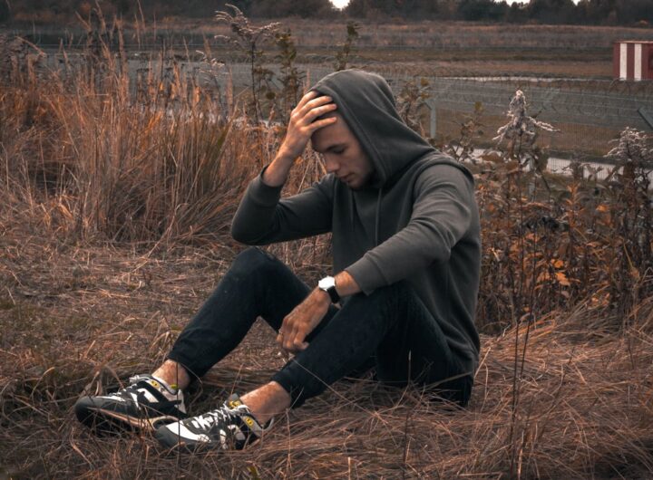 Photo Anxious person