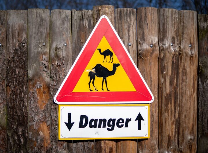 Photo Warning sign