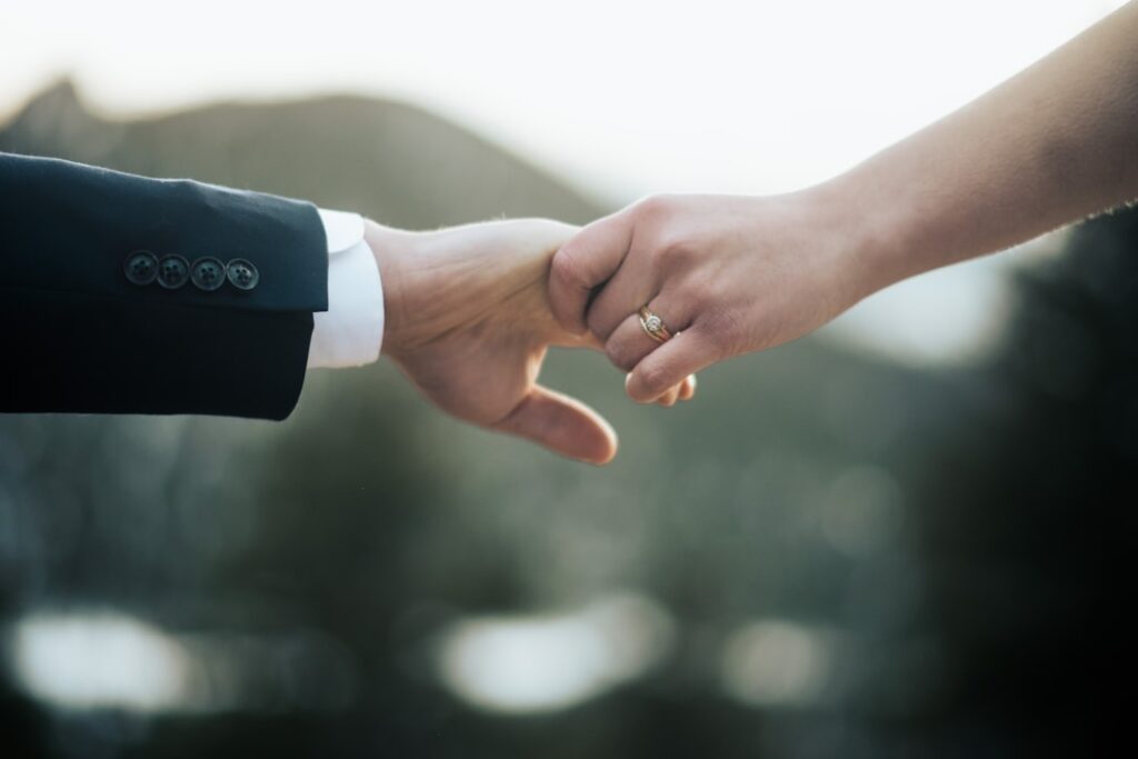 Photo choose business partners