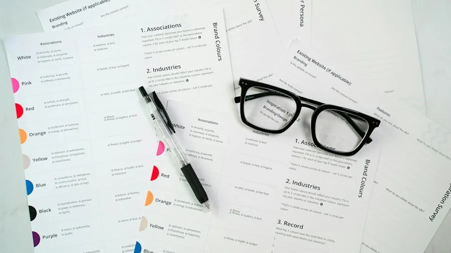 Photo common business document mistakes